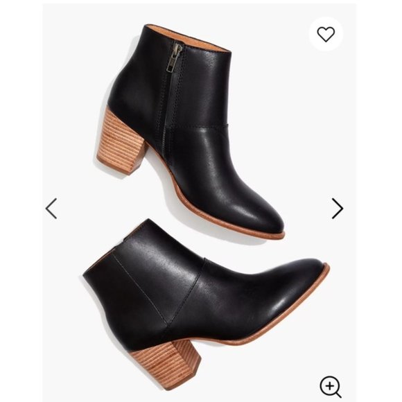 Madewell Shoes - New Madewell Rosie Ankle Leather Boot Size 9